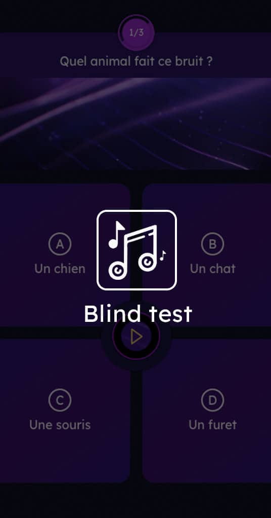 Blind test